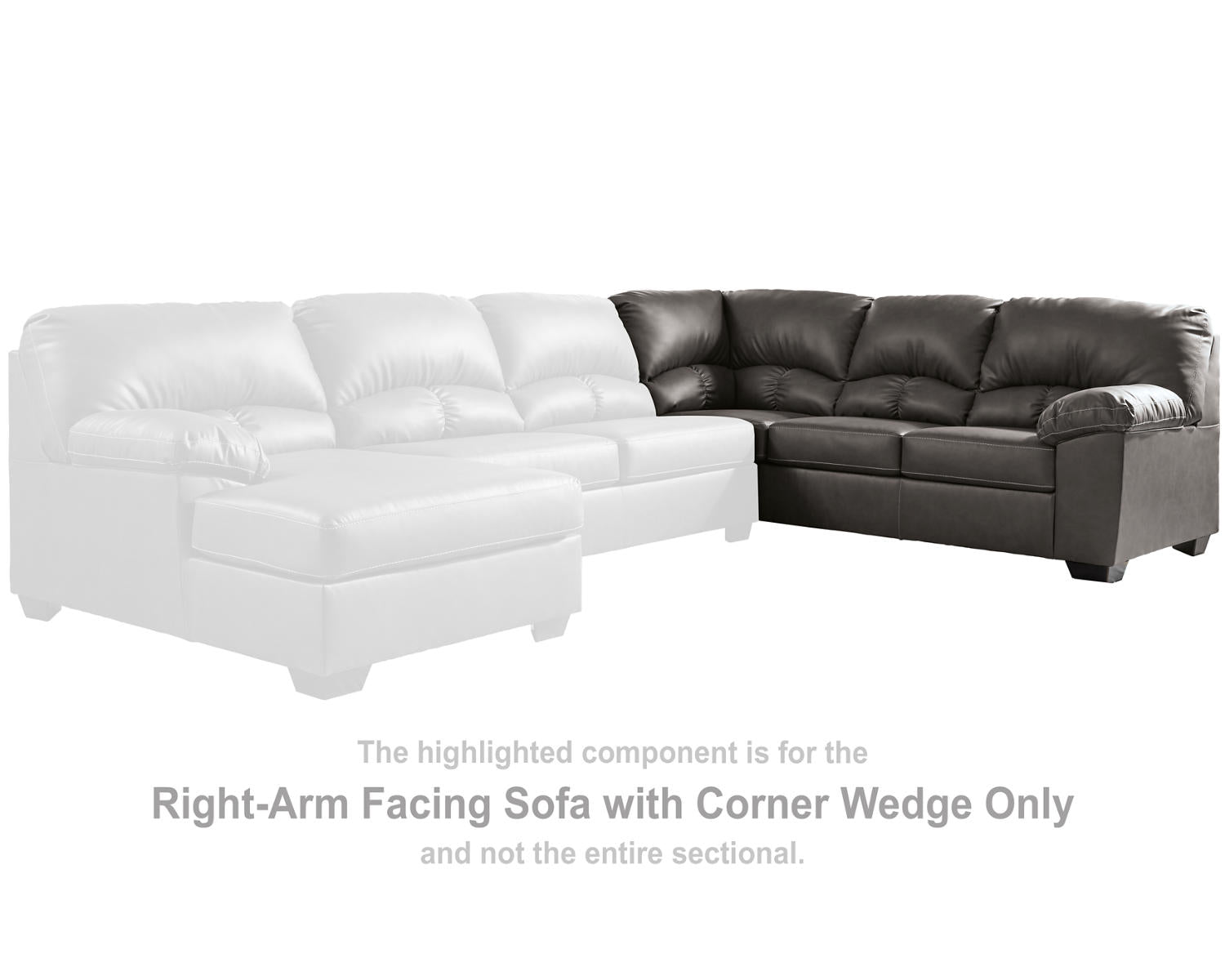 Aberton Right-Arm Facing Sofa with Corner Wedge