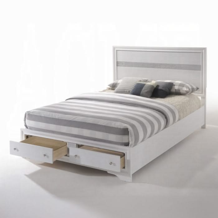 Cama Queen Naima con almacenamiento