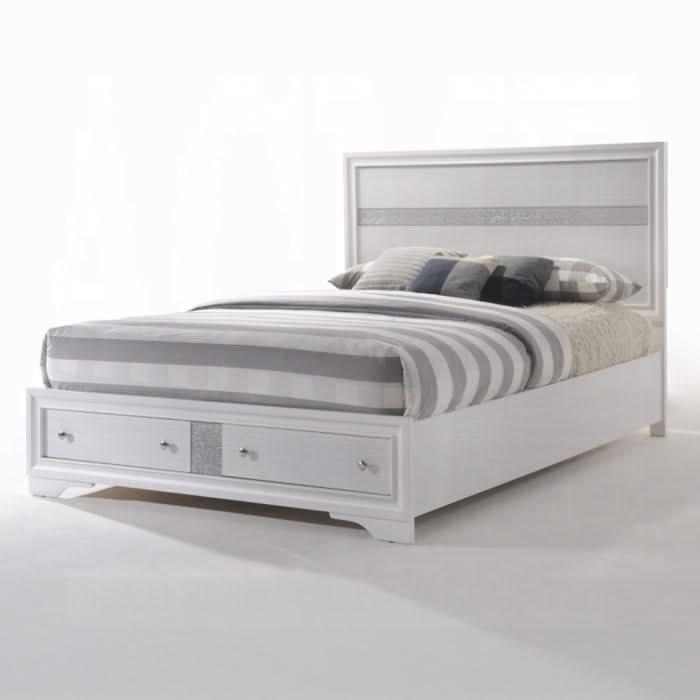 Cama Queen Naima con almacenamiento