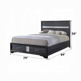 Cama Naima EK con almacenamiento