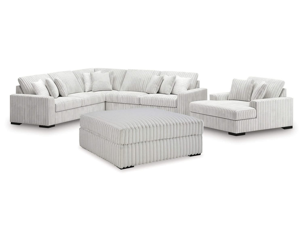 Stupendous 4-Piece Sectionals and Ottoman