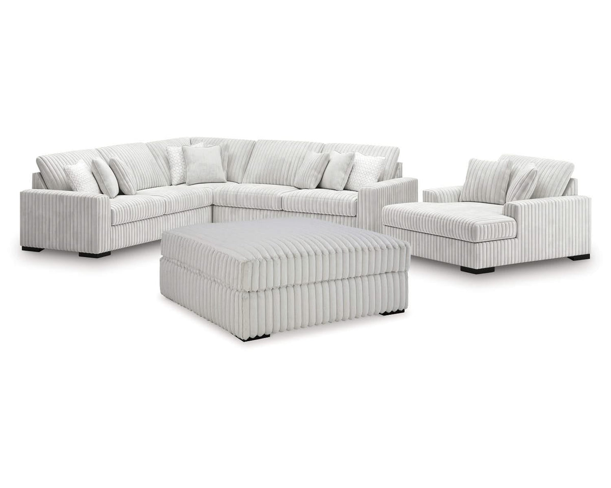 Stupendous 4-Piece Sectionals and Ottoman