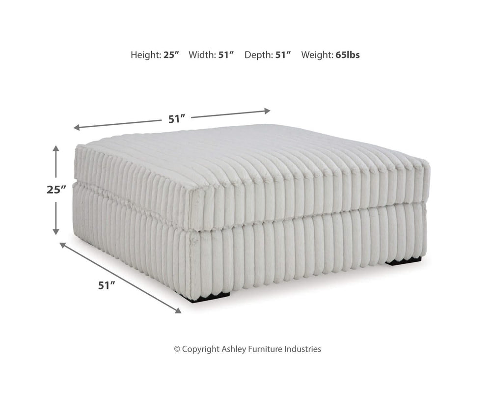 Stupendous Oversized Accent Ottoman