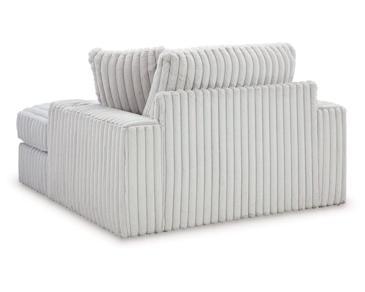 Estupendo sofá seccional de 3 piezas y chaise longue de gran tamaño