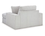 Estupendo sofá seccional de 3 piezas y chaise longue de gran tamaño