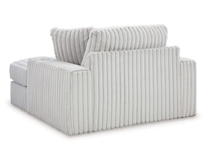 Estupendo sofá seccional de 3 piezas y chaise longue de gran tamaño