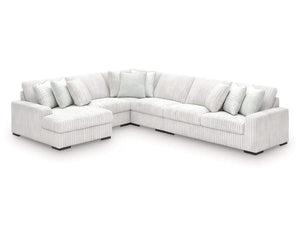 Estupendo seccional de 5 piezas con chaise longue