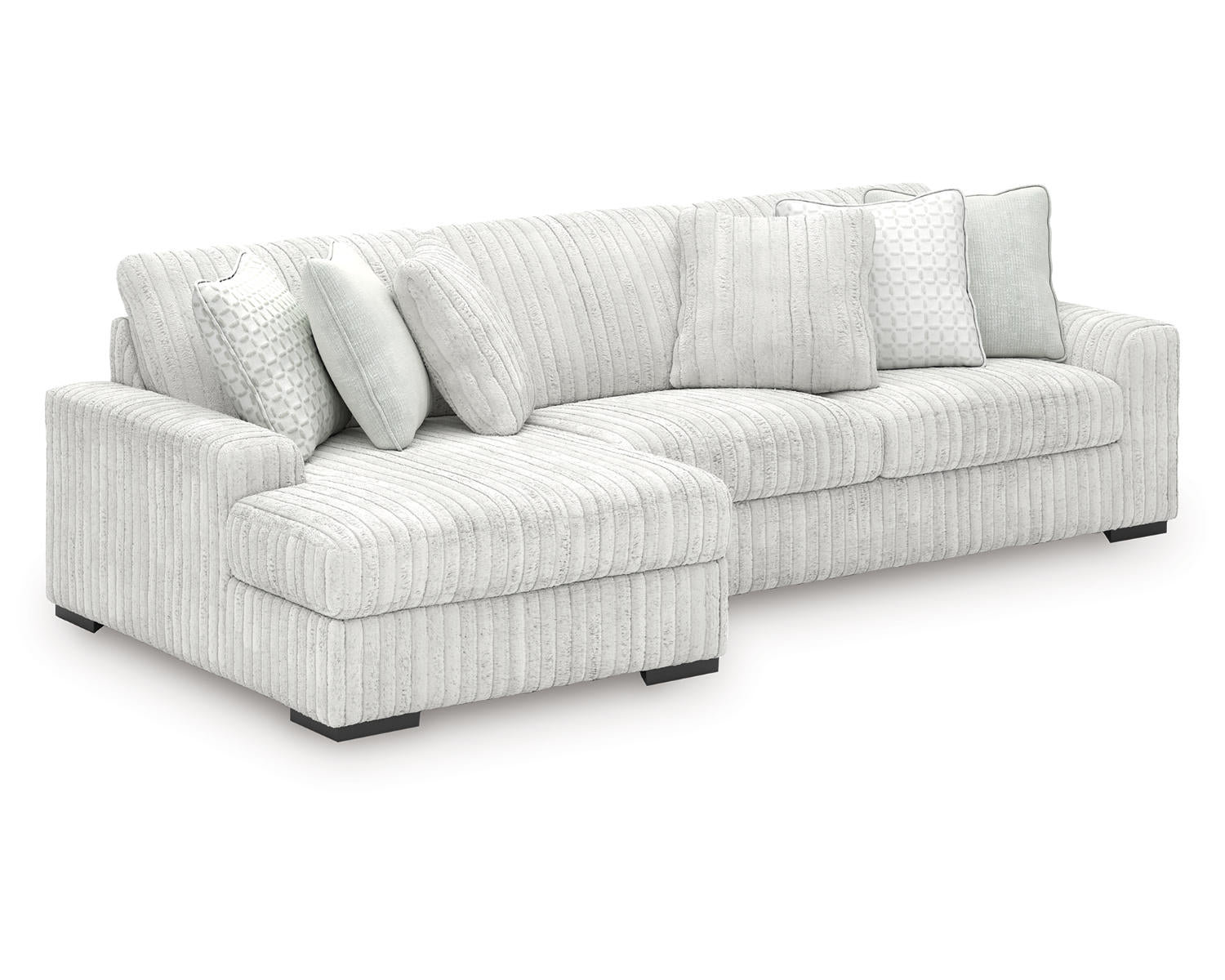 Stupendous 2-Piece Sectional with Chaise