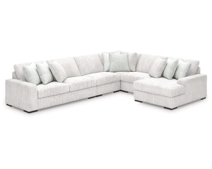 Stupendous 5-Piece Sectional with Chaise
