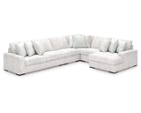 Stupendous 5-Piece Sectional with Chaise