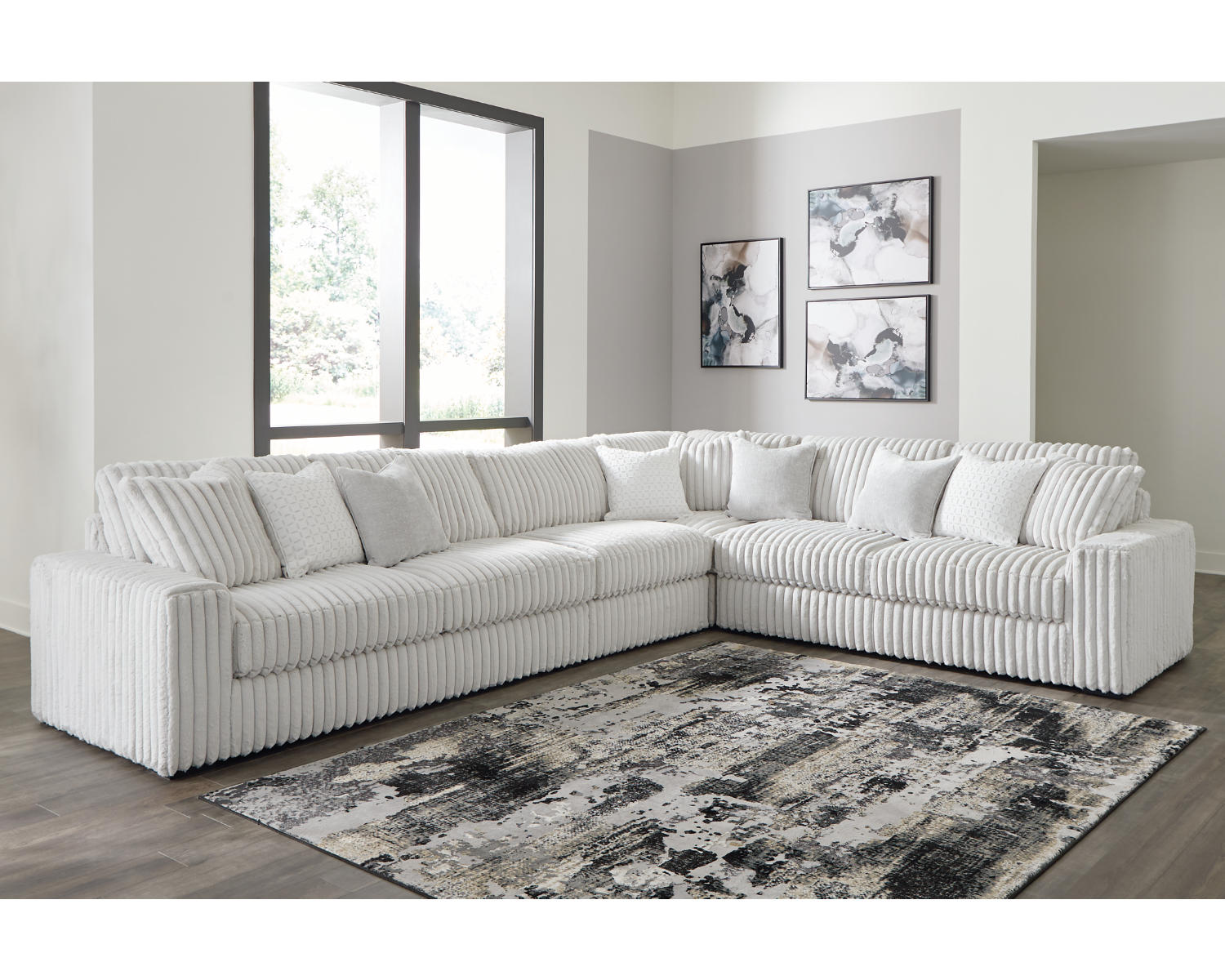 Stupendous 4-Piece Sectional