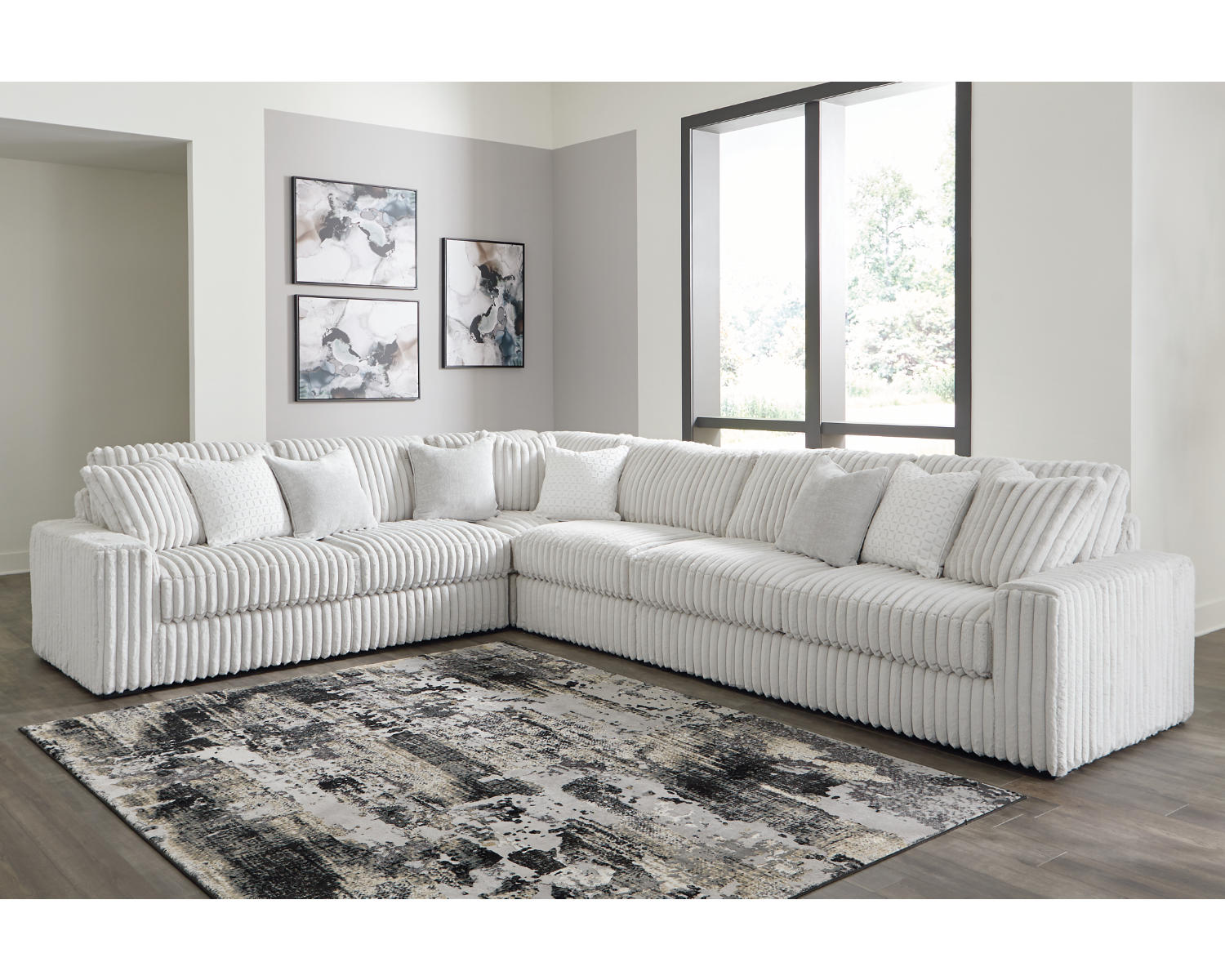 Stupendous 4-Piece Sectional