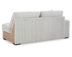 Estupendo sofá seccional de 3 piezas y chaise longue de gran tamaño