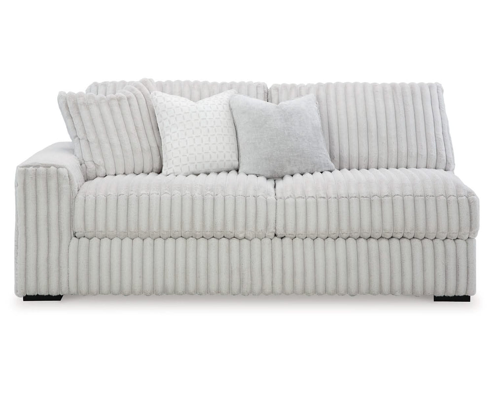 Estupendo sofá seccional de 3 piezas y chaise longue de gran tamaño