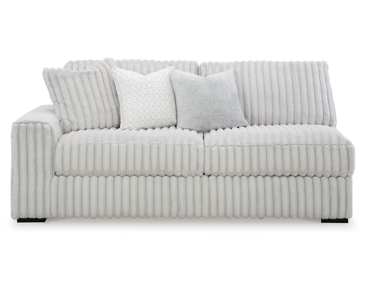 Estupendo sofá seccional de 3 piezas y chaise longue de gran tamaño