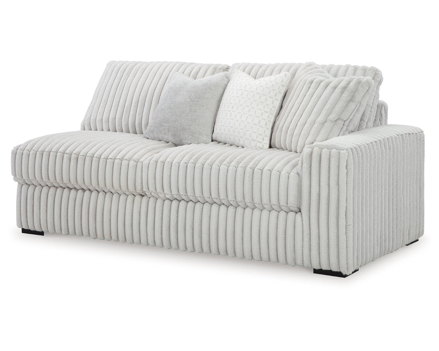 Stupendous 4-Piece Sectional and Oversized Accent Ottoman