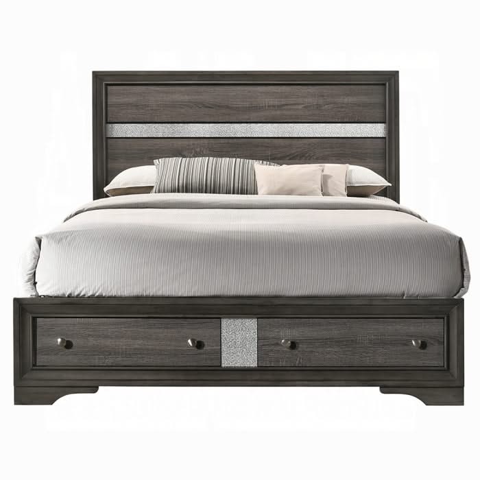 Cama Naima EK con almacenamiento