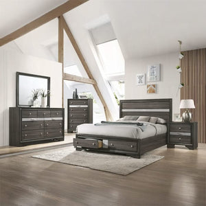 Cama Naima EK con almacenamiento