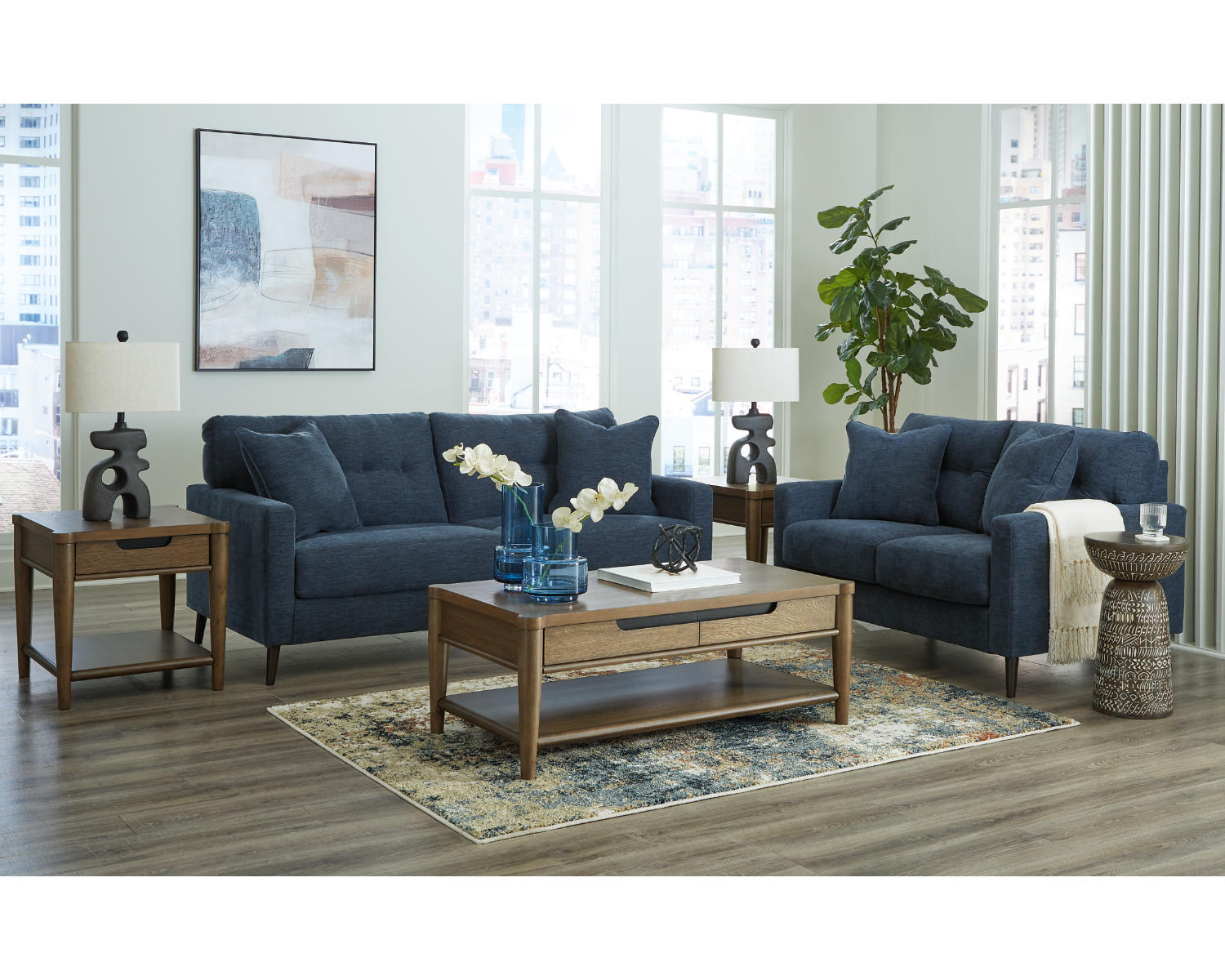 Bixler Sofa and Loveseat