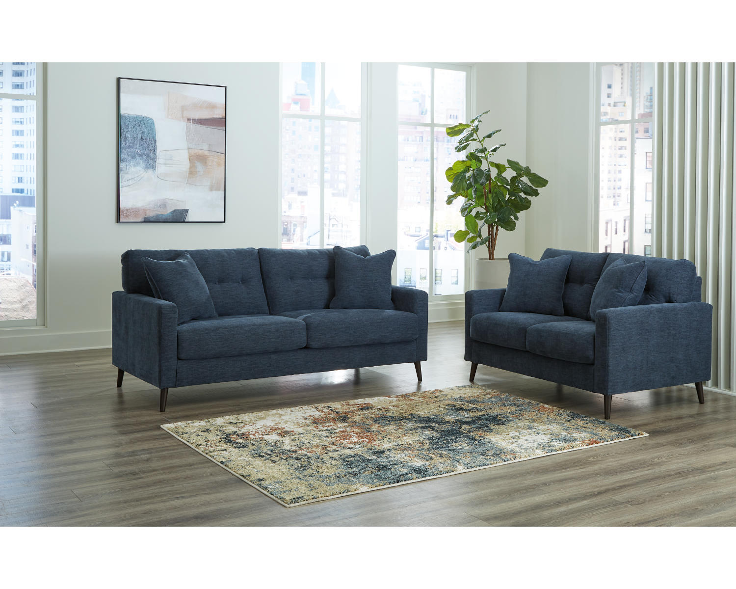 Bixler Sofa and Loveseat