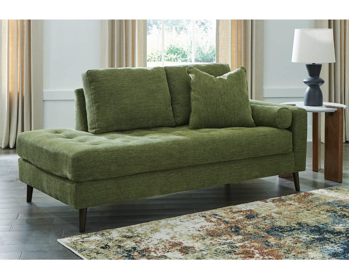Chaise longue esquinera con brazo derecho Bixler
