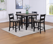 2631SET-LG LESTER 5-PK CTR HT TABLE LIGHT GREY