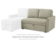 Kerle Right-Arm Facing Pop Up Bed