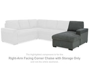 Millcoe Right-Arm Facing Corner Chaise with Storage
