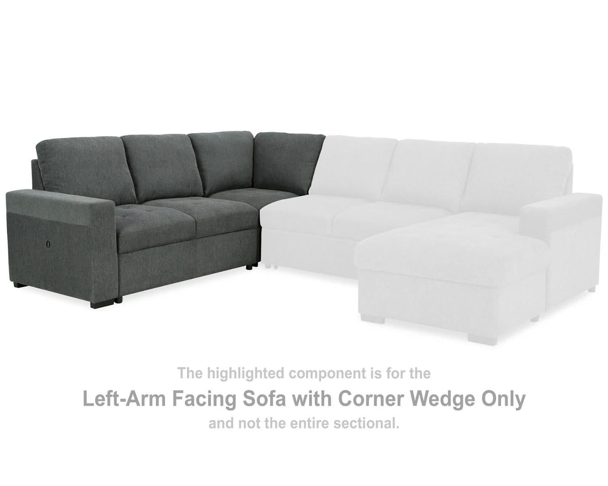 Millcoe Left-Arm Facing Sofa with Corner Wedge