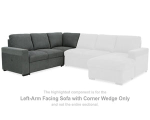 Millcoe Left-Arm Facing Sofa with Corner Wedge