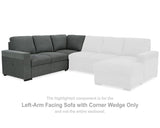Millcoe Left-Arm Facing Sofa with Corner Wedge