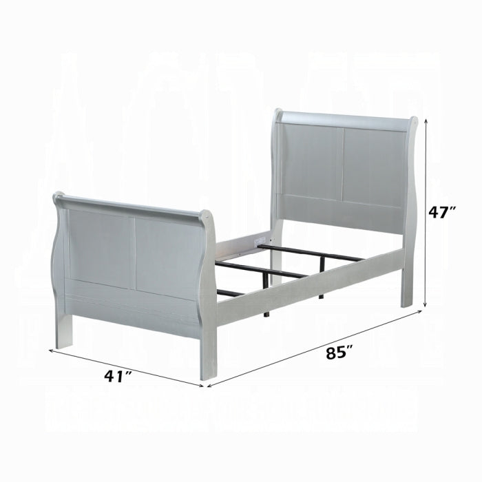 Louis Philippe III Twin Bed
