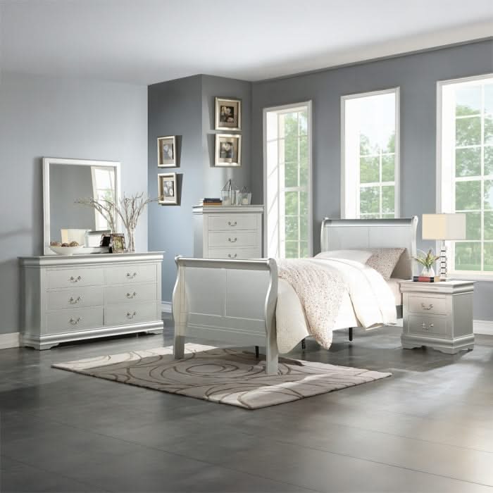 Louis Philippe III Twin Bed
