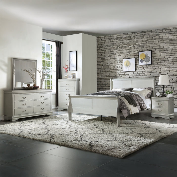 Louis Philippe Twin Bed