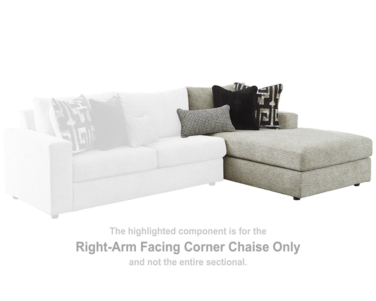 Ravenstone Right-Arm Facing Corner Chaise