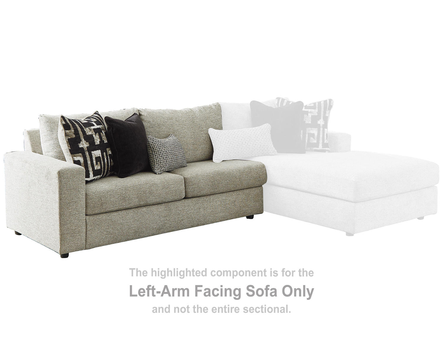 Ravenstone Left-Arm Facing Sofa