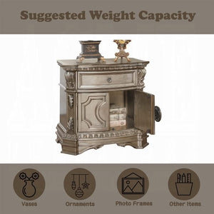 Northville Nightstand W/Wooden Top