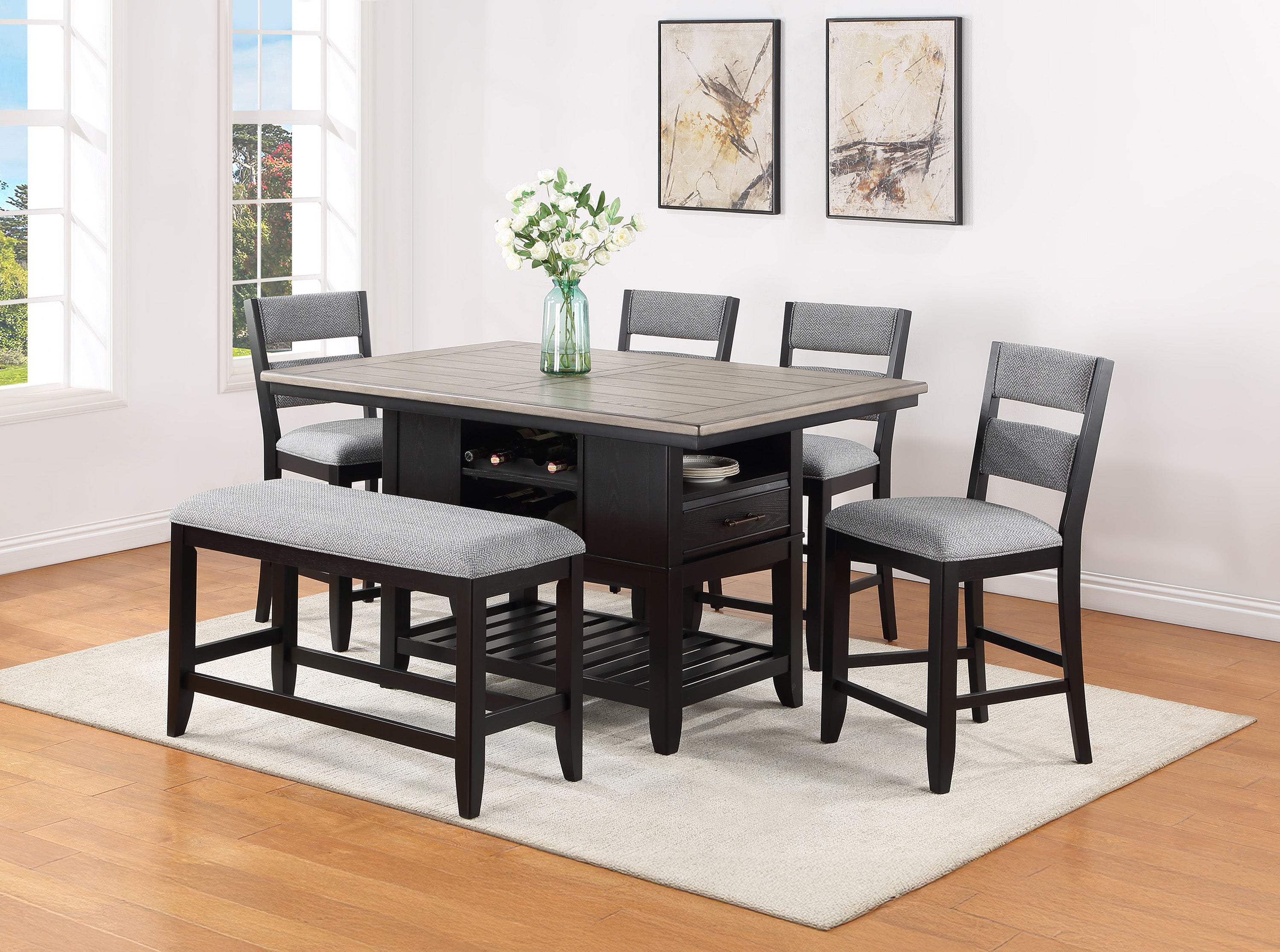 2716-6P FREY COUNTER HEIGHT DINING