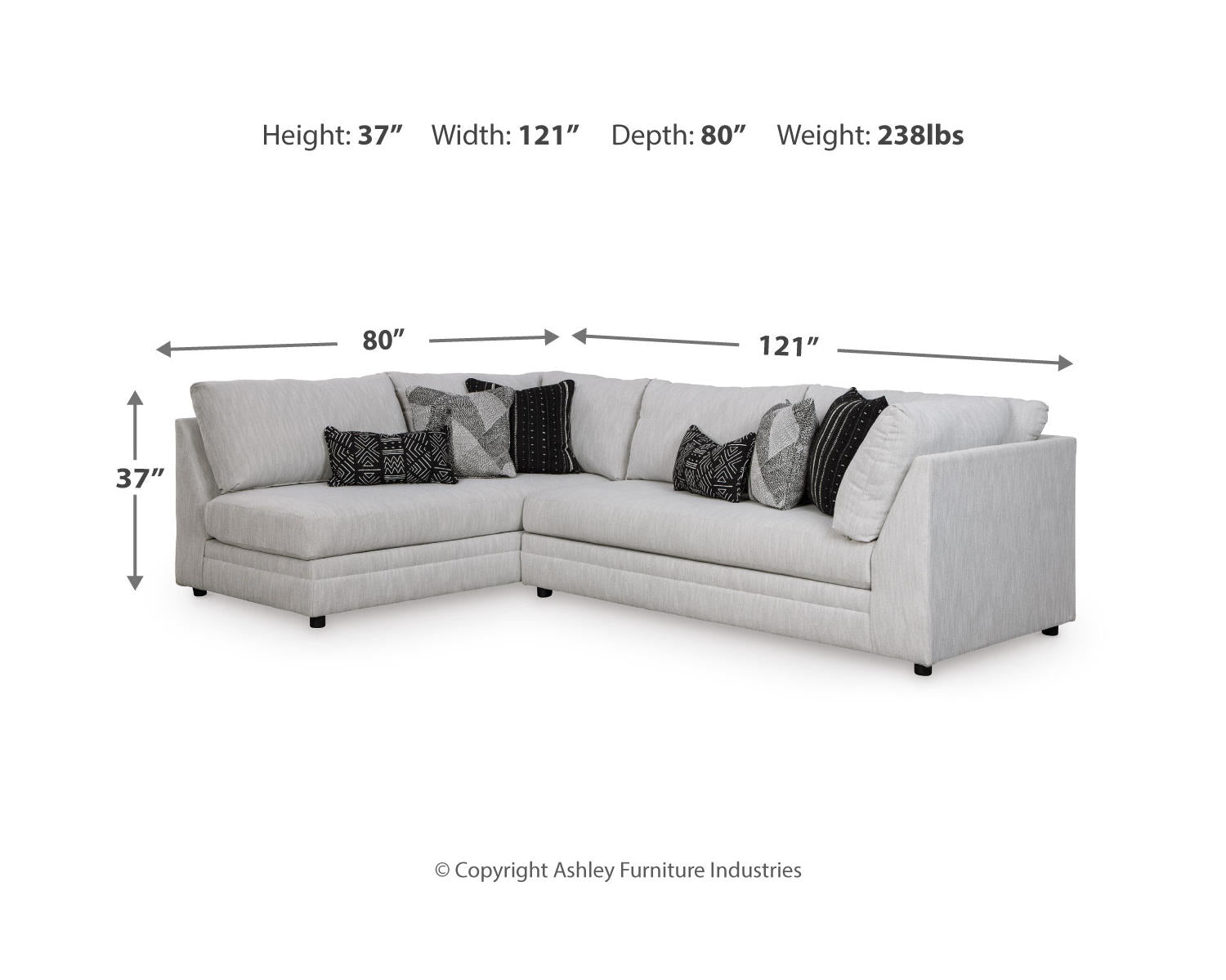 Neira 2-Piece Sectional