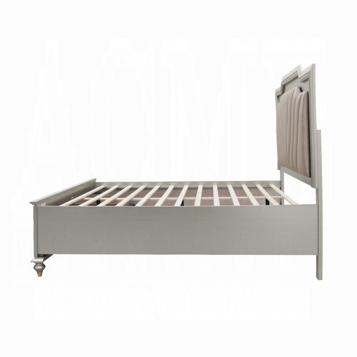 Kaitlyn EK Bed W/Led & Storage