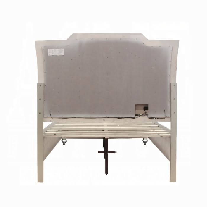 Kaitlyn EK Bed W/Led & Storage