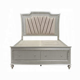 Kaitlyn EK Bed W/Led & Storage