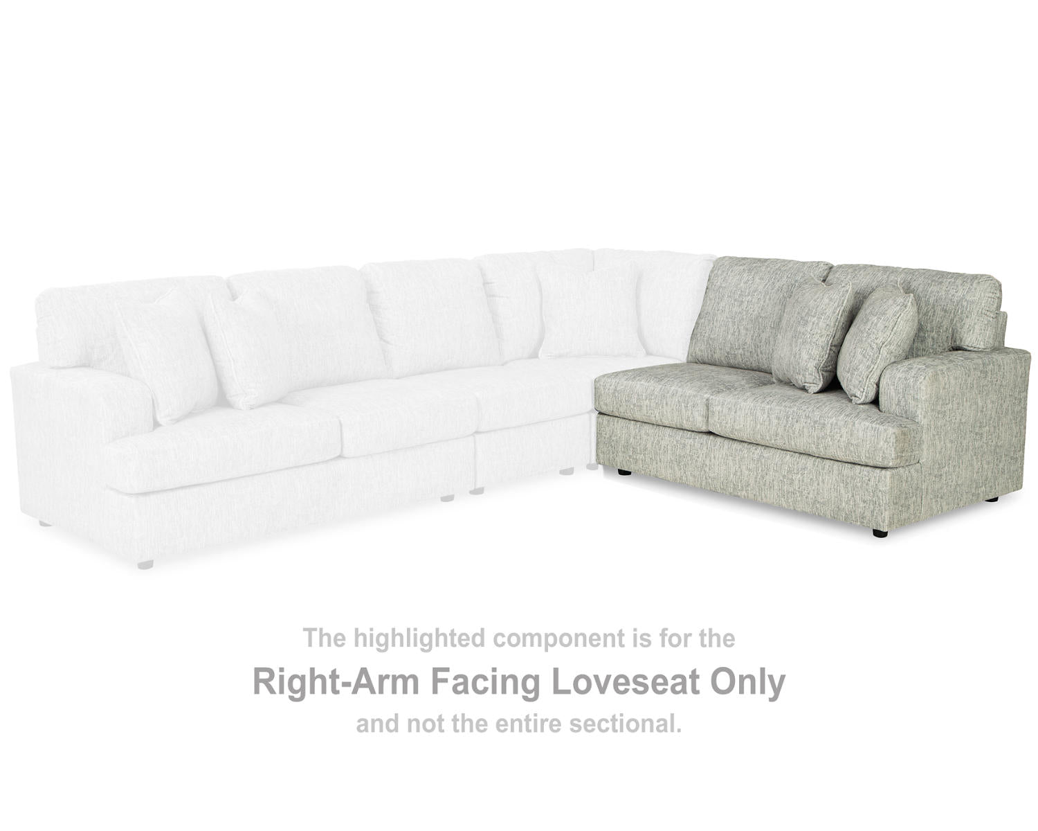 Playwrite Right-Arm Facing Loveseat