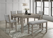 RENWICK COUNTER HT BENCH ALL GREY
