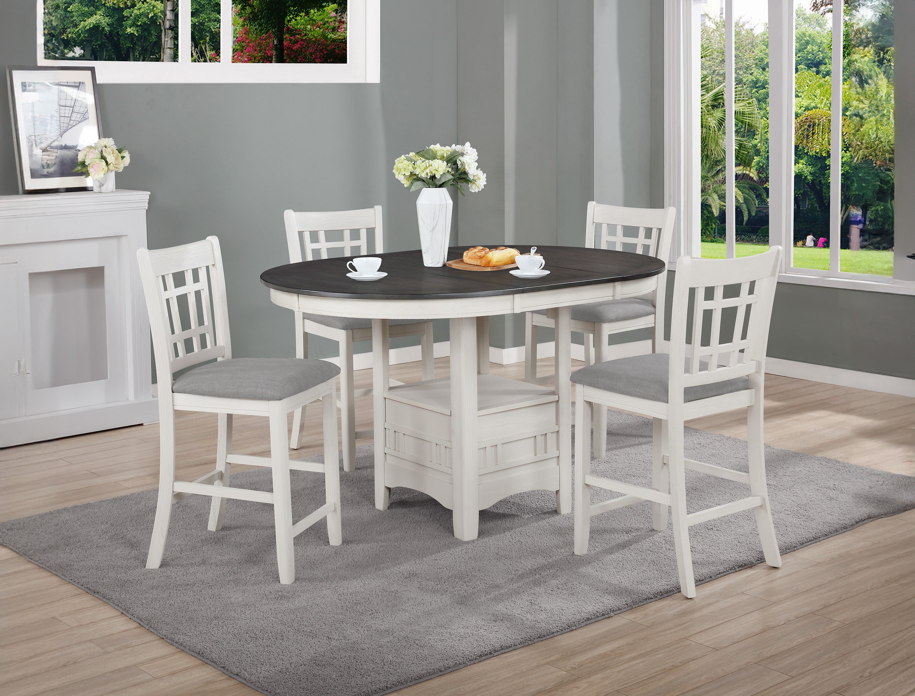 HARTWELL CONTR HT CHAIR CHALK GREY