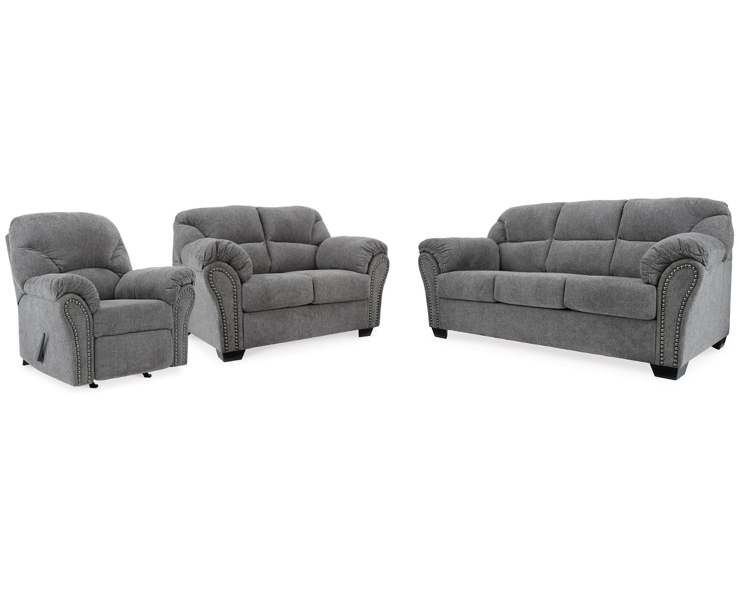 Allmaxx Sofa, Loveseat and Recliner