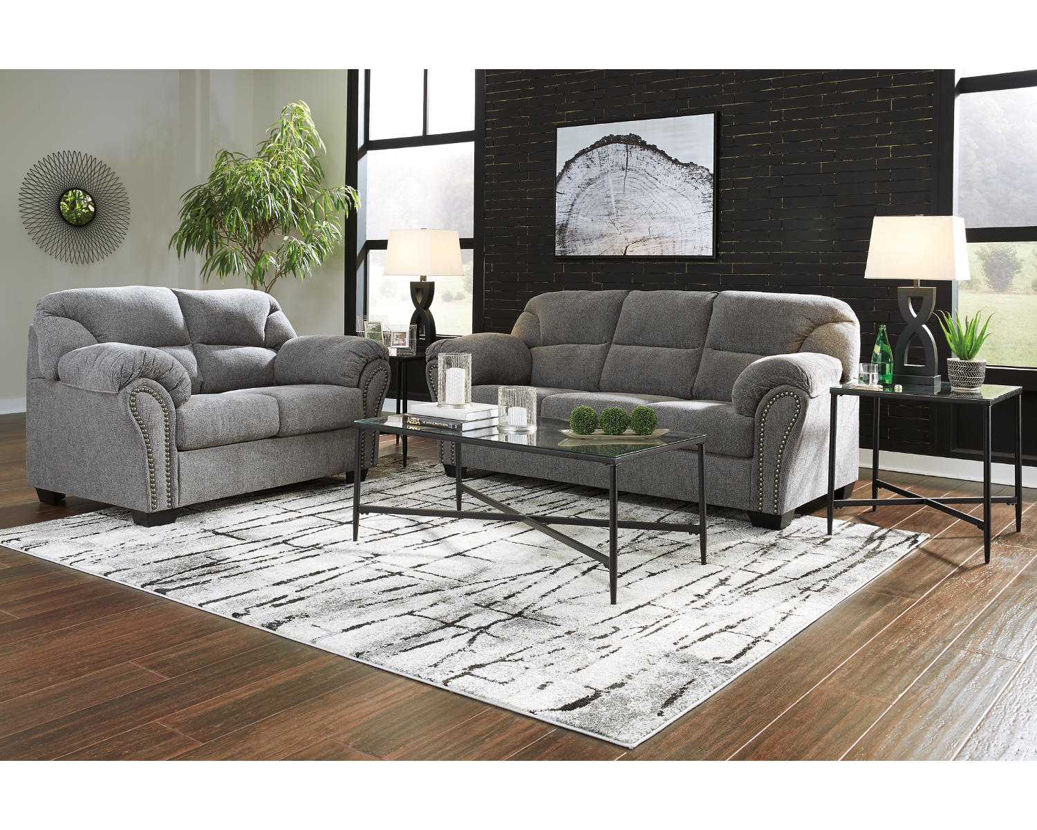 Allmaxx Sofa and Loveseat