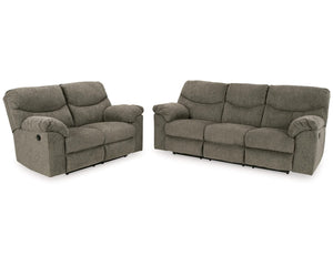 Sofá reclinable y loveseat Alphons