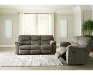 Sofá reclinable y loveseat Alphons