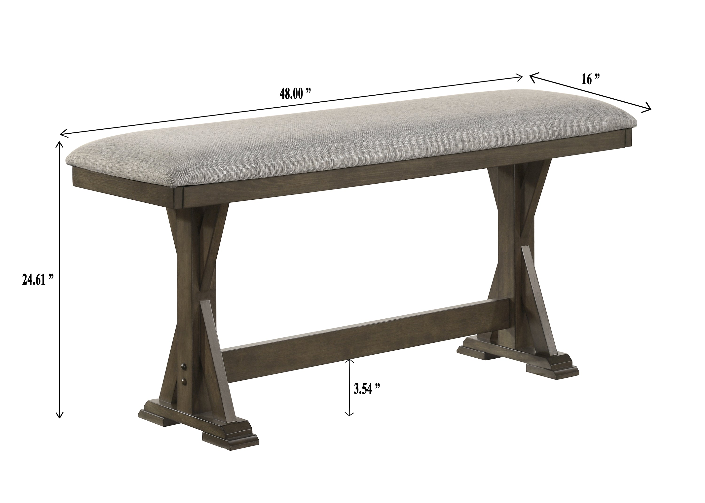 LLOYD COUNTER HEIGHT BENCH